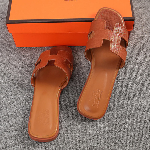 2019 new summer slippers women cut out beach sandals women slides outdoor slippers indoor slip on flip flops size43