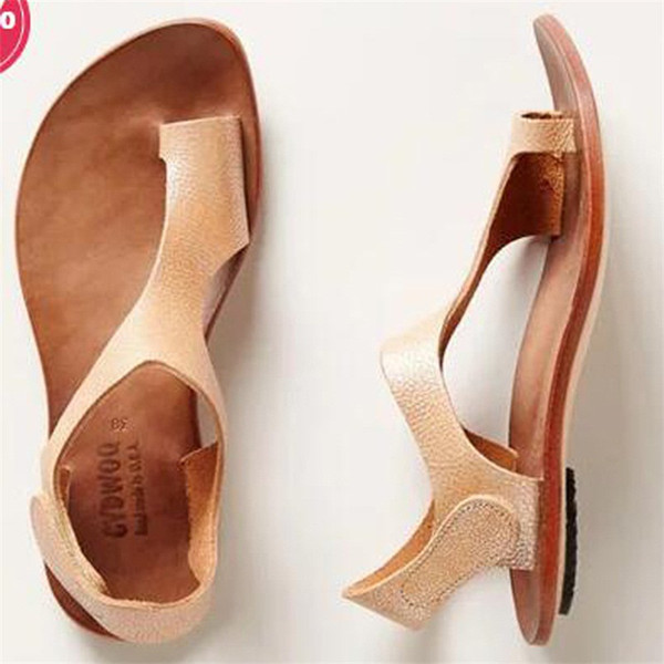 Sandals Toes Shoes Single Shoe Flat Bottom Ladies Summer Beach Leisure Time Non Slip Fashion 28sd f1