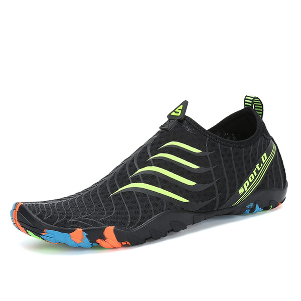 Water Shoes Woman Summer Aqua Shoes Men Breathable Rubber Sneakers Beach Slippers Anti-Skid Wading Swimming Diving Socks