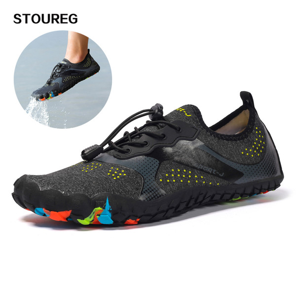 2019 New Summer Water Shoes Men Beach Sandals Upstream Aqua Shoes Man Quick Dry River Sea Slippers Diving Swimming Socks