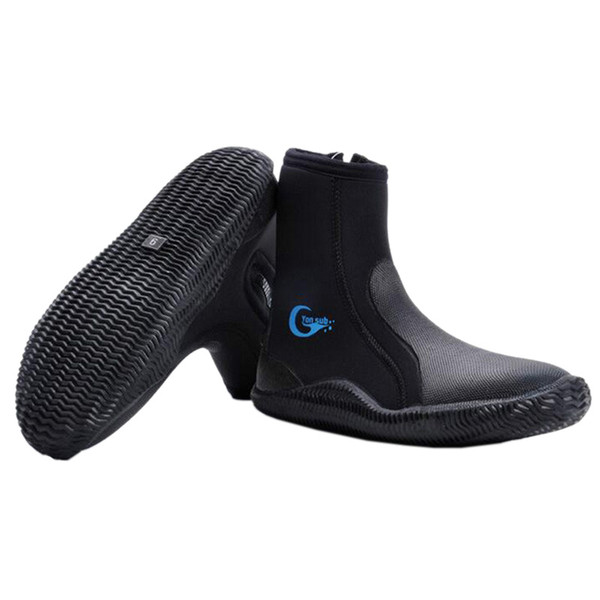 Yon Sub Neoprene Diving Shoes High Upper Scuba Anti Slip Diving Boots Keep Warm Swim Shoes Fishing Winter Swimming Fins Access