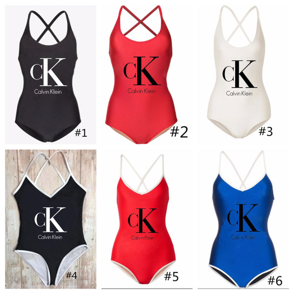 Designer Bikini Women Swimwear C & K Swimsuit Bandage Sexy Bathing Suits Sexy One-piece Fashiion Swimsuits