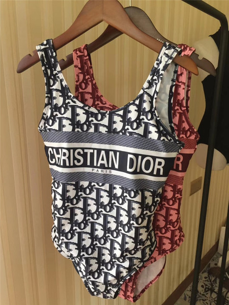 Designer Bikini Women Swimwear DR Letter Swimsuit Bandage Sexy Bathing Suits Sexy pad One-piece Swimsuits