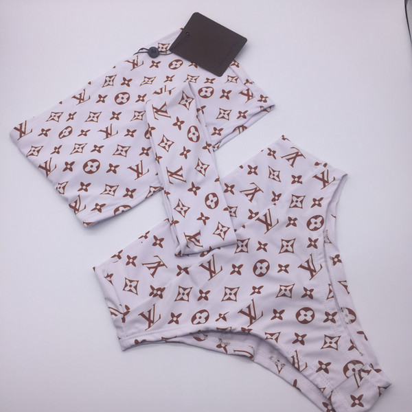 The Newest Designer Bikini fashion Swimwear For Women L Letter Swimsuit Bandage Sexy Bathing Suits Sexy Two-piece Swimsuits