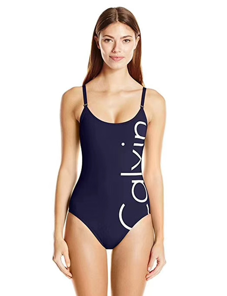 2019 new fashion sexy bikini one-piece suit swimsuit
