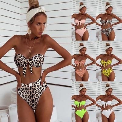 Women Bikinis Set SEXY Metal buckle bikini Swimwear Europe Swim BIKINIS High Waist Swimsuit bikini Set Beachwear