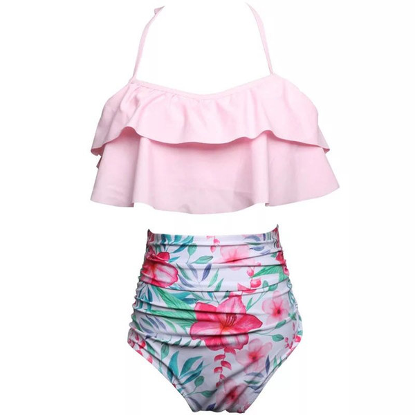 2019 Europe and America AliExpress Amazon Diamond Buckle Bikini Split Diamond Swimwear Swimwear Free Shipping