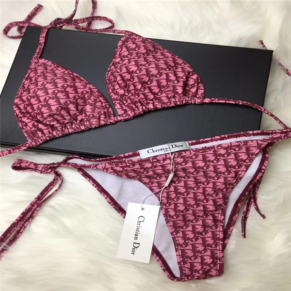 new fashion women clothes swimwear for women ladies sexy bikini Triangle swimsuit 2 piece sets