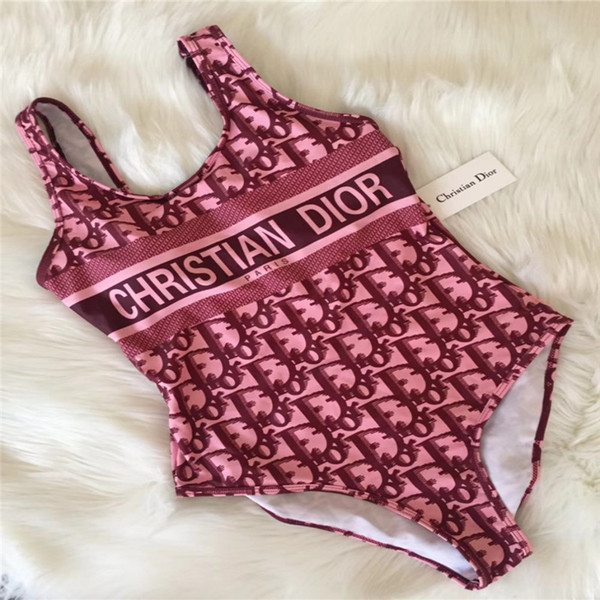 Designer Bikini Women Swimwear DR Letter Swimsuit Bandage Sexy Bathing Suits Sexy pad One-piece Swimsuits