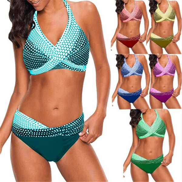 Sexy Bikini Set Swimsuit Bikinis Swimwear Women Push Up Bathing Suit Swim Summer Beach Wear Two pieces Bikini