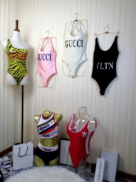 Whosale Sexy Bikini Brand Bikini Swimwear for Women Bathing Suit Beachwear Summer one piece Sexy Lady Swimsuit GU07