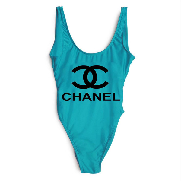 New Luxurious Brand Cha siamese swimwear Sexy Bikini Swimwear for Women Bathing Suit Fashion Backless Swimwear for Lady Girl Bikinis set