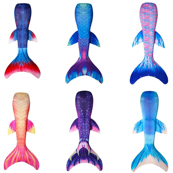Children Mermaid Swimsuit Girl Women Fashion Pink Blue Swimming Suit Multi Size Bardian Pool Party Soft New Swimwear 32bjD1