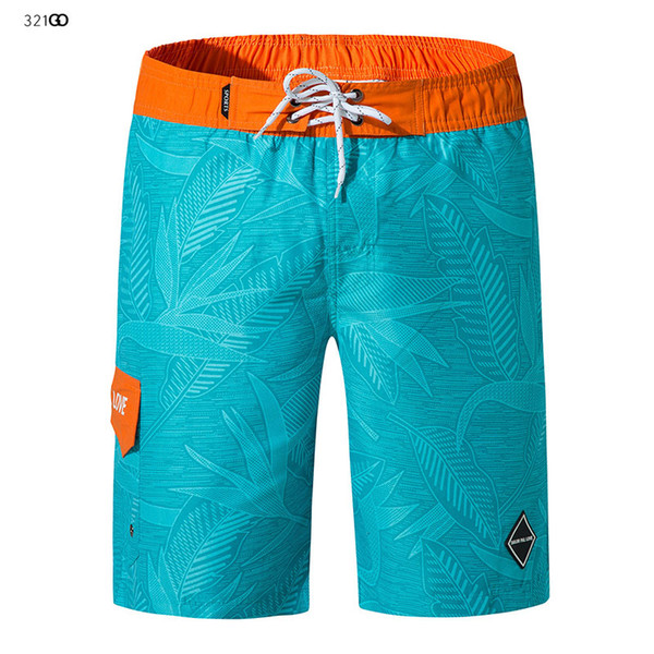 New Style Men's Swimming Trunks Beach Shorts With Pockets Summer Male Athletic Running Gym Shorts Brief Mesh Liner Board