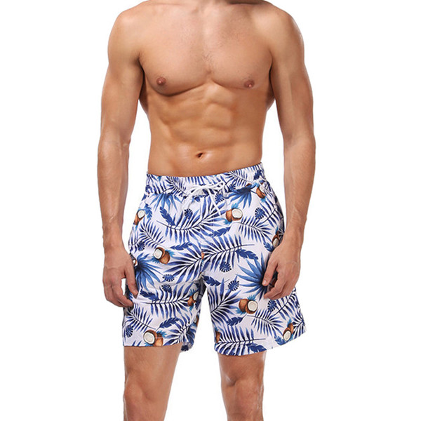 Men's Swim Trunks Quick Dry Beach Shorts Swimsuit Surf Boardshorts Swimming Shorts Surf Beach Pants Board