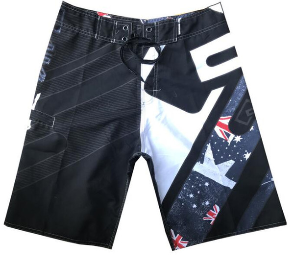 beach shorts 2019 surf sports shorts 3D Print stars Loose quick dry beach pants men short homme swimming for men