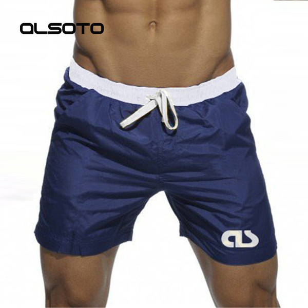 Swim Shorts For Man Beach Wear Bermuda Board Shorts Summer Sexy Surf mayo Swimwear Bathing Quick Dry Gym short de bain homme