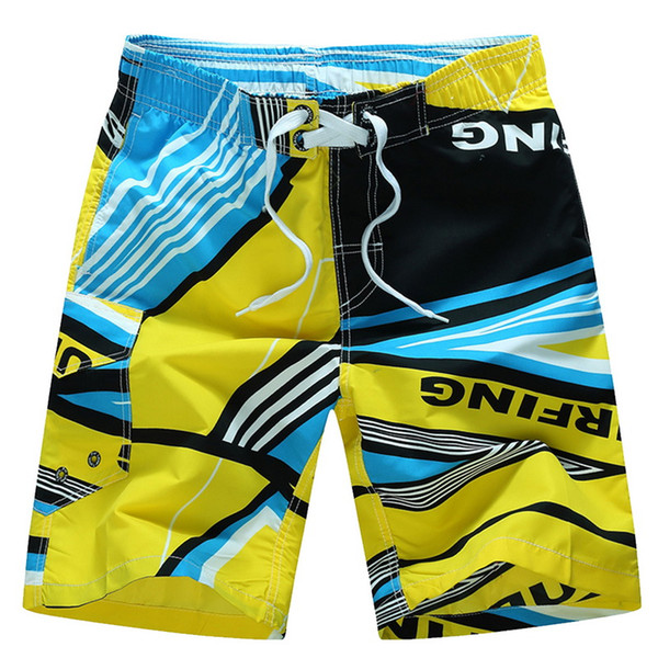Vertvie Printed Beach Shorts Men Swimsuit Swim Trunks Quick Dry Running Shorts Swimwear Beachwear Sports Plus Size 6XL