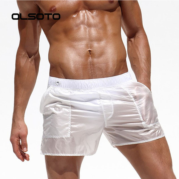 2019 Beach Shorts For Man Surf Board Swimwear Sunga Swimsuit mayo bikini Sexy Swimming swim briefs de bain homme zwembroek heren