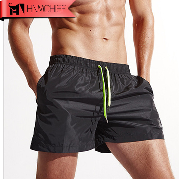 2017 New Quick Dry Mens Swim Shorts Summer Men Board Shorts Sport Surf Beach for Men Athletic Running Gym Short