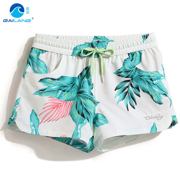 Gailang ladies summer boardshorts beach surf shorts bermudas swimsuits women loose bathing suit plavk sweat board short sexy run