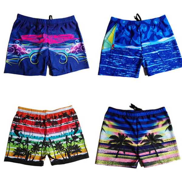 Man Swimming Trunks plus size XXL Surf Shorts print bermudas hombre playa Men's Beach board Shorts Sports swimwear bathing suit