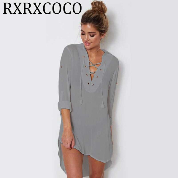 bikini cover ups beach woman tunic see through sexy beach dress women's swimsuit beach wear robe de plage sarong playa