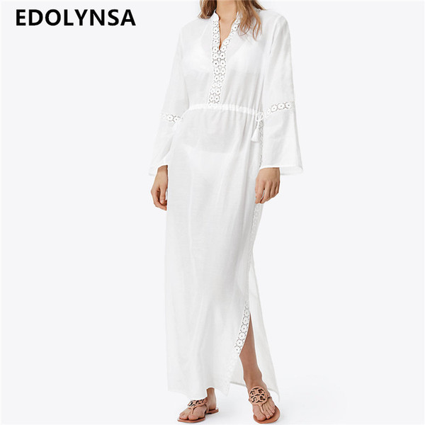 Cotton Beach Cover up Kaftans Sarong Bathing Suit Cover ups Beach Pareos Swimsuit Cover up Womens Swim Wear Beach Tunic