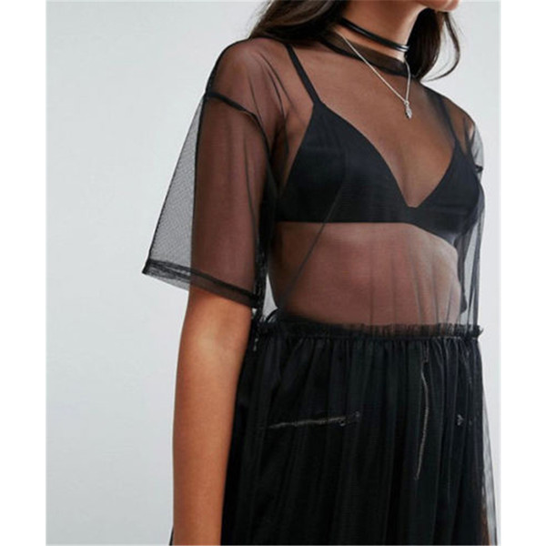 Fashion Women Chiffon Mesh Beach Cardigan Bikini Cover Up Wrap Beachwear Maxi Tulle Lace Long