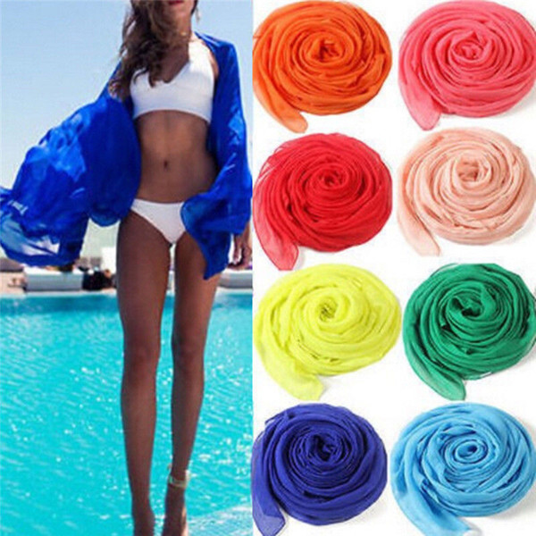 2018 New Sexy summer bikini cover-ups wrap pareo beach dress skirts towel beach cover up women's