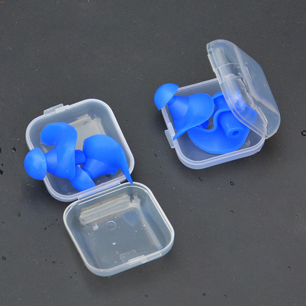 500Pair Professional Swimmers Silicone Earplugs Soft and Flexible Ear Plugs for travelling & sleeping reduce noise Ear plugs 2pcs/lot