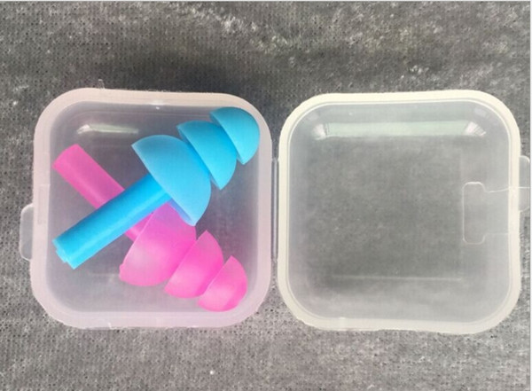 1000Lots Silicone Earplugs Swimmers Soft and Flexible Ear Plugs for Swimming or Sleeping Surfing Showering and Construction work