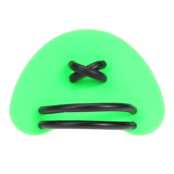 1 Pair Adult Kid Webbed Diving Swimming Gloves Silicone Tubes Palms Water Skiing Strokes Training Paddles Swim Equipment