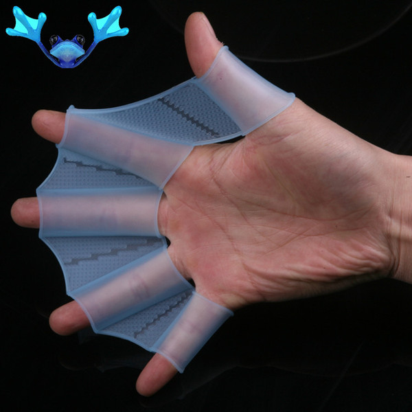 palm swimming Silicone fins for hands sailor rog webbed palm flying fish webbed gloves flippers