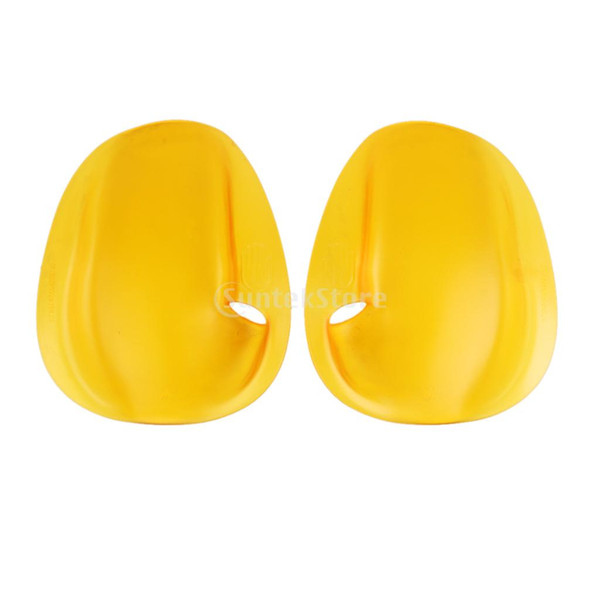 Swimming Hand Paddles Webbed Gloves for Swim Training Yellow