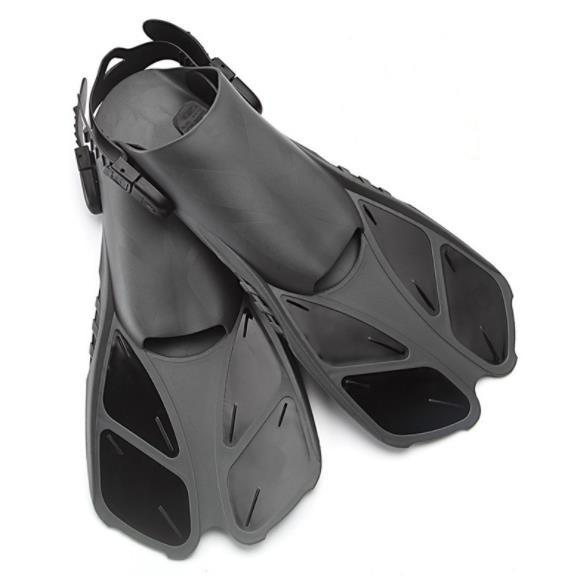 Swimming Fins Floating Training Fin Flippers with Adjustable Heel Swim Fins for Swimming Diving Snorkeling Water Sports