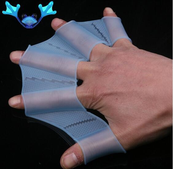 Silicone material of rog palm swimming fins for hands sailor webbed palm flying fish webbed gloves flippers
