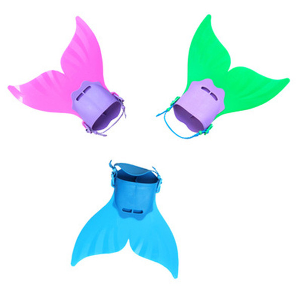 2018 Hot Selling Adjustable Mermaid Swim Fins Diving Monofin Swimming Foot Flipper Mono Fin Fish Tail Swim Training In Stock