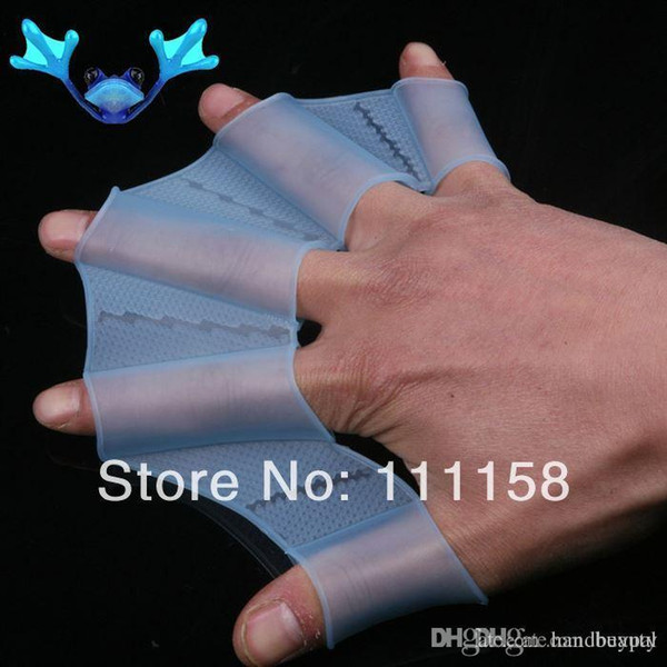 1000 PCS DHL Free Ship,Swimming Fins Hands Silicone Sailor Webbed Palm Flying Webbed Gloves Women Swim Fins Flipper (2pcs=1pair) 0419xx