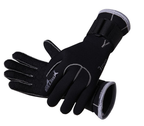 3MM Neoprene Scuba Dive Gloves Swim Gloves Snorkeling Equipment Anti Scratch Keep Warm Wetsuit Material Winter Swim Spearfishing