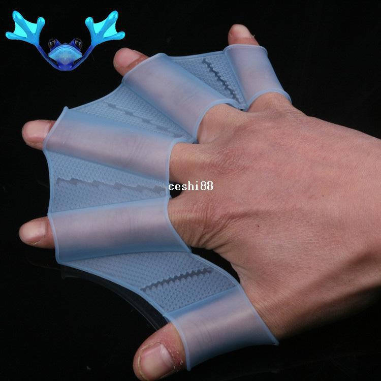Free Shipping silicone material f rog palm swimming fins for hands_sailor webbed palm flying fish webbed gloves flippers