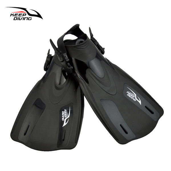 KEEP DIVING Adjustable Scuba Diving Fins For Adult Women Or Men Swimming Training Equipment Monofin Shoes Snorkeling Flippers