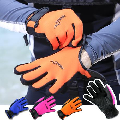 Thenice original 1.5mm neoprene scuba dive gloves snorkeling submersible equipment swim water ski surfing Spearfishing wet suit