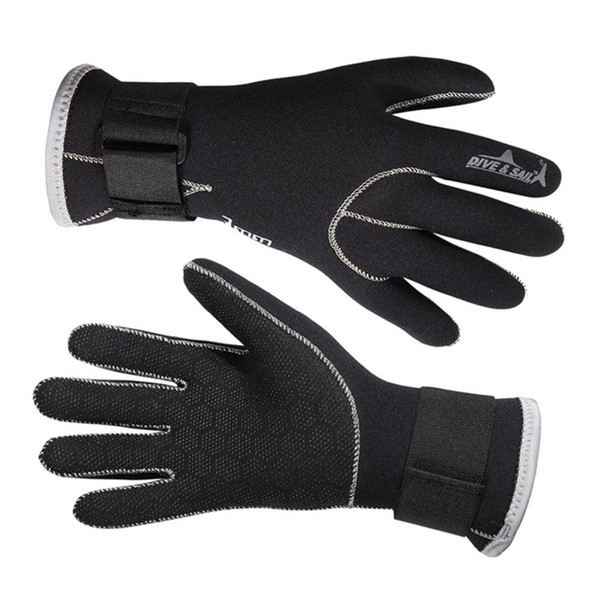 2017 New 3mm Neoprene Diving Gloves High Quality Gloves for Swimming Keep Warm Swimming Diving Equipment Free Shipping