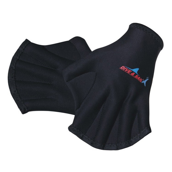 1 Pair 2mm Neoprene Diving Gloves Sphere Webbed Swim Gloves Surfing Swimming Paddles Training Fingerless