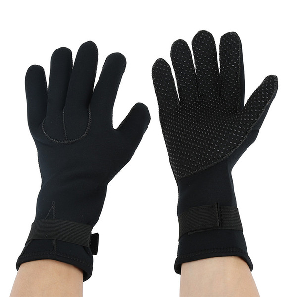 1Pair 3MM Neoprene Scuba Dive Gloves Swimming Gloves Snorkeling Equipment Anti Scratch Keep Warm Wetsuit Winter Swim Mitten