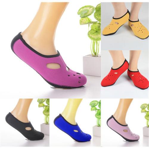 1 Pair Outdoor Non-Slip Swimming Scuba Diving Beach Shoes Surfing fishing River TracingSocks 4 colors new