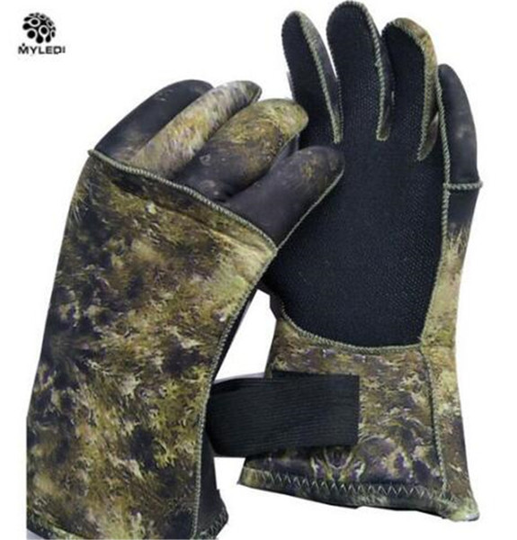 MYLEGEND Men Women Keep Diving Gloves 3mm Neoprene Scuba Snorkeling Equipment Swim Ski Surfing Spearfishing Camouflage