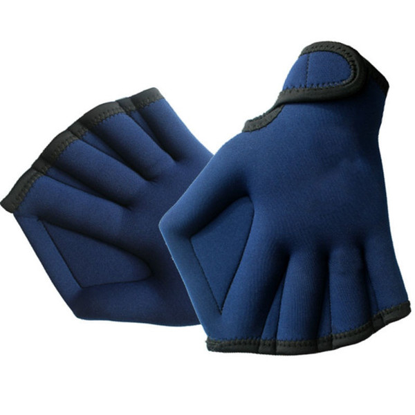 Sphere Webbed Surfing Swimming Gloves Sports Paddle Training Fingerless Glove 1 Pair New Arrival