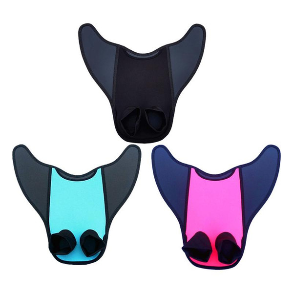 Conjoined Swimming Ankle Diving Swimming Training Flippers Children One Piece Swim Fin Diving Accessories Training Flippers